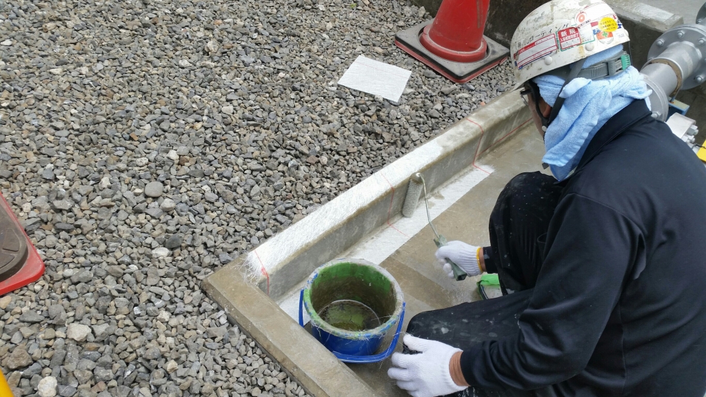 神奈川県横浜市｜防食工事：ケミクリートＳＶライニング