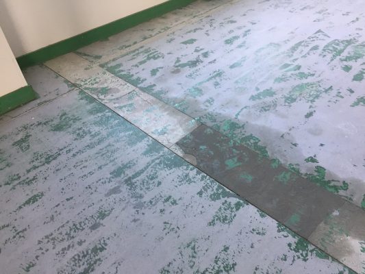 茨城県常総市の工場｜コンクリート床塗装工事：ケミクリートＥＰカラー