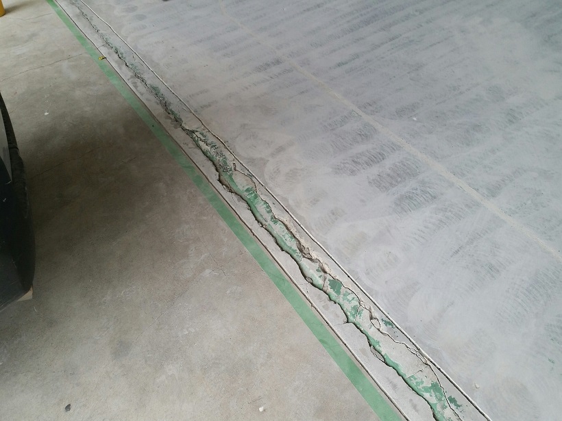 茨城県常総市の工場｜コンクリート床塗装工事：ケミクリートＥＰカラー