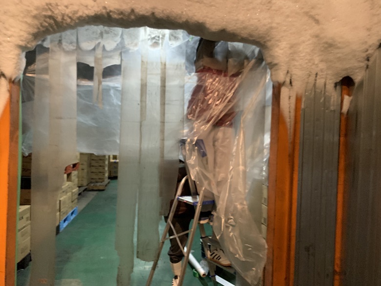 千葉県千葉市の水産冷凍倉庫｜床塗装（塗床）補修工事：ケミクリートMS
