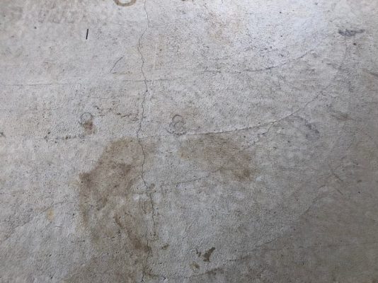 茨城県笠間市の倉庫｜コンクリート塗床（床塗装）工事：ケミクリートＥＰカラー