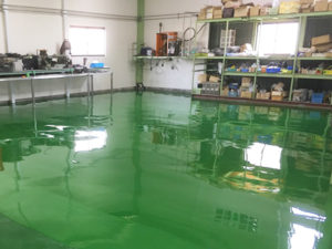 塗床事例 工場